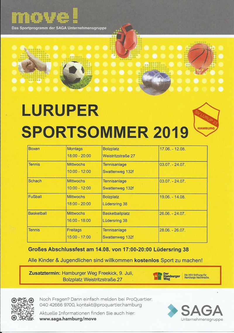 hier die (Schach-)Bilder Luruper Sommerferienprogramm 2019