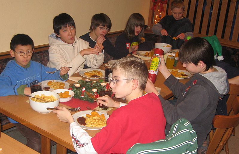 Weihnachtsfeier Schachkids