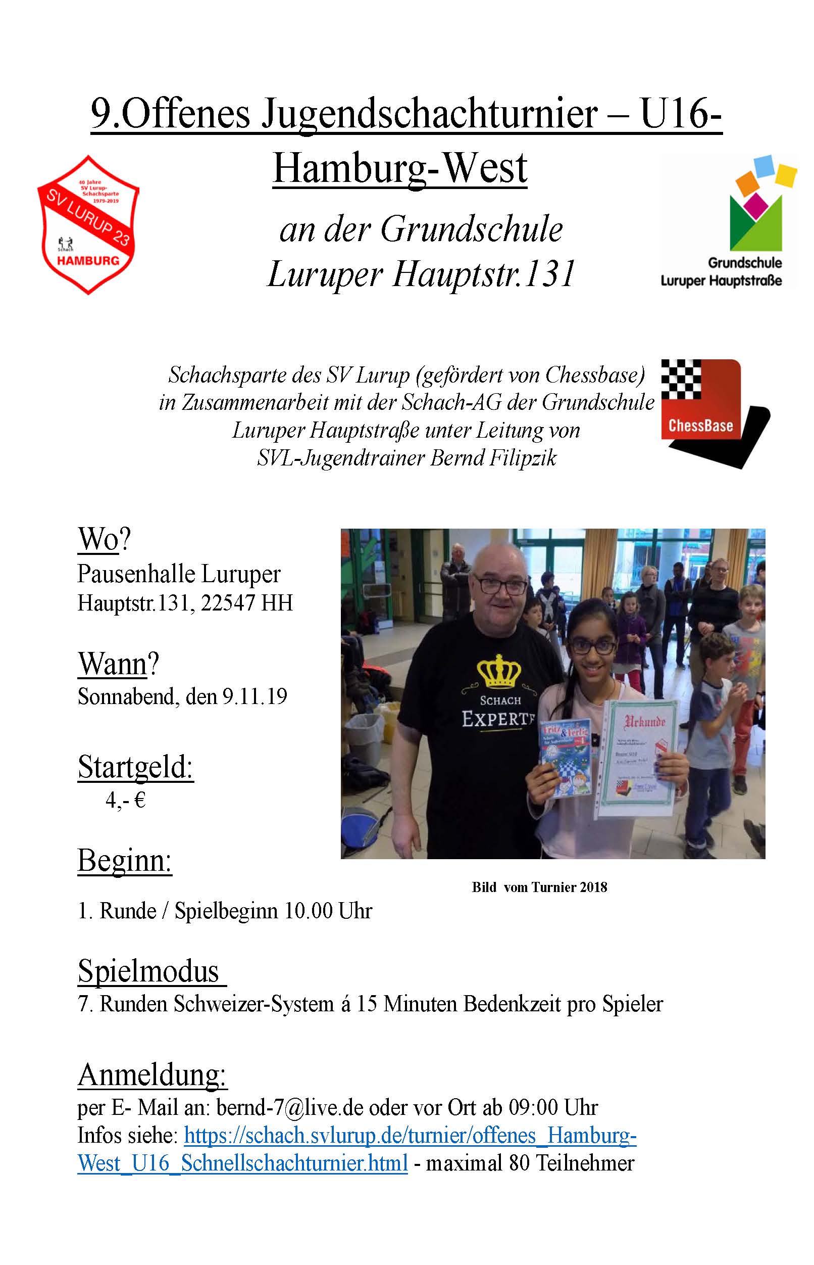 Ausschreibung 9.November 2019